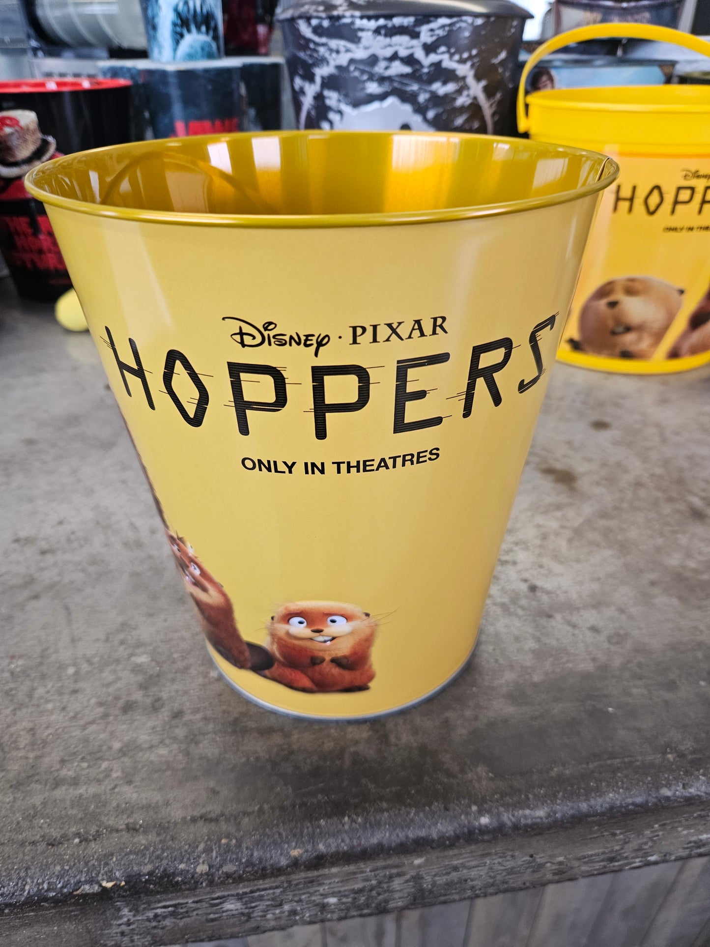 Hoppers Metal Popcorn Tin - Bear