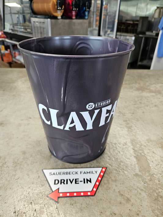 Clayface 2026 Movie Metal Popcorn Bucket Tin