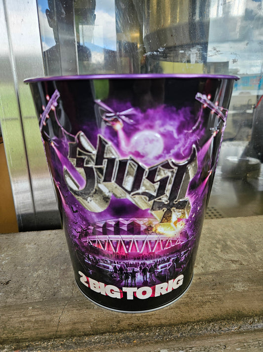 GHOST 2 Big To Rig Metal Popcorn Bucket Tin - 2026 -Metal