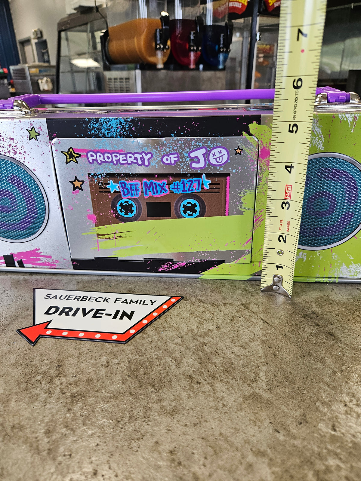 Forgotten Island Boombox Popcorn Bucket IN HAND 2026