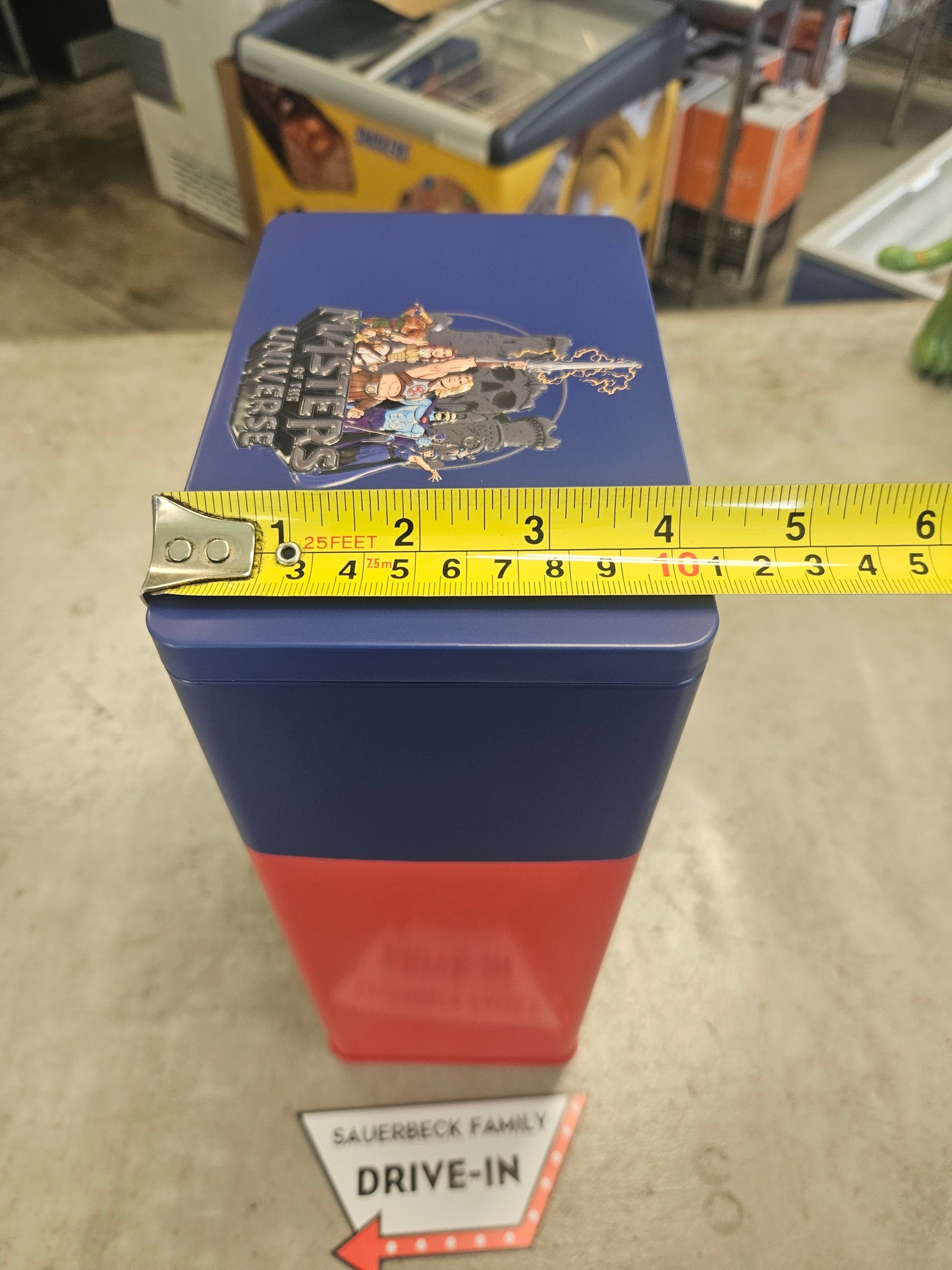 NEW! Masters Of The Universe He-Man Toy Box Popcorn Bucket IN HAND 2026 Heman