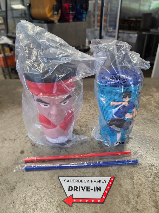 2x Street Fighter 2026 Movie Collectible Cups Set of 2