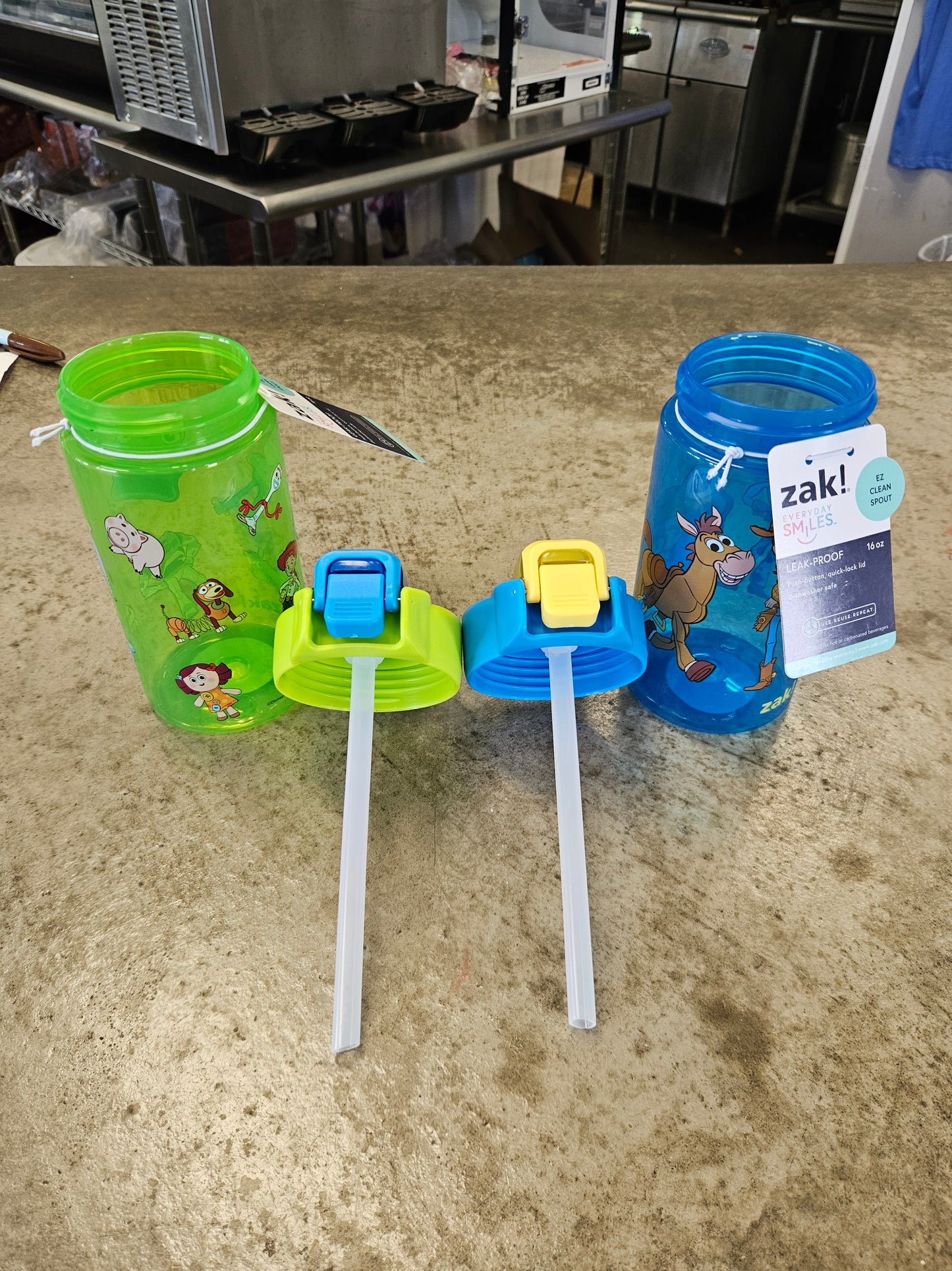 NEW! Toy Story 5 Sipper Cup Zak! Set of 2 IN HAND 2026