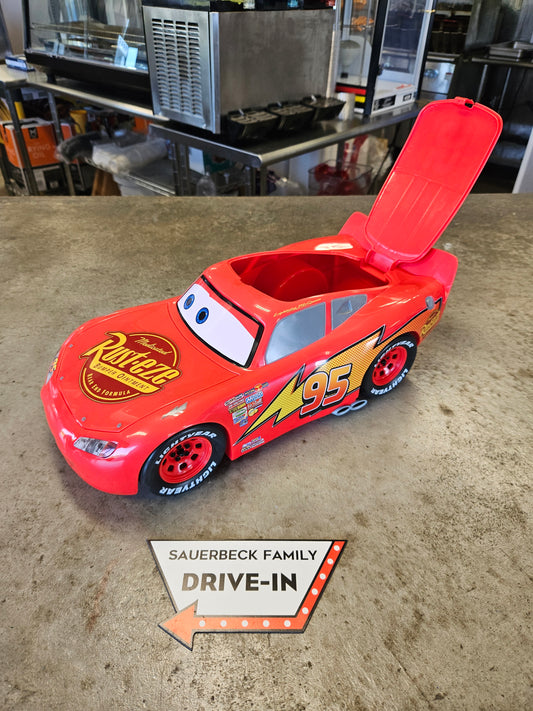 Cars 20th Anniversary Lightning McQueen Car Popcorn Container - 2026