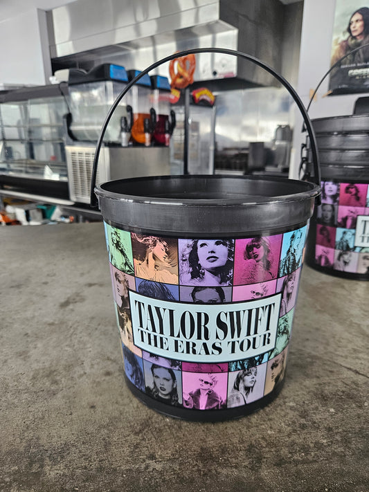 Taylor Swift The Eras Tour Collectible Popcorn Bucket - SET of 5 Buckets
