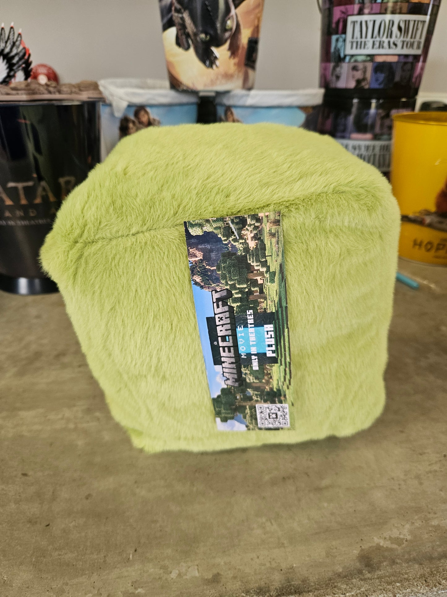 Minecraft Creeper Plush Head