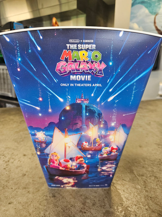 Super Mario Galaxy Movie Square Popcorn Bucket (2026)