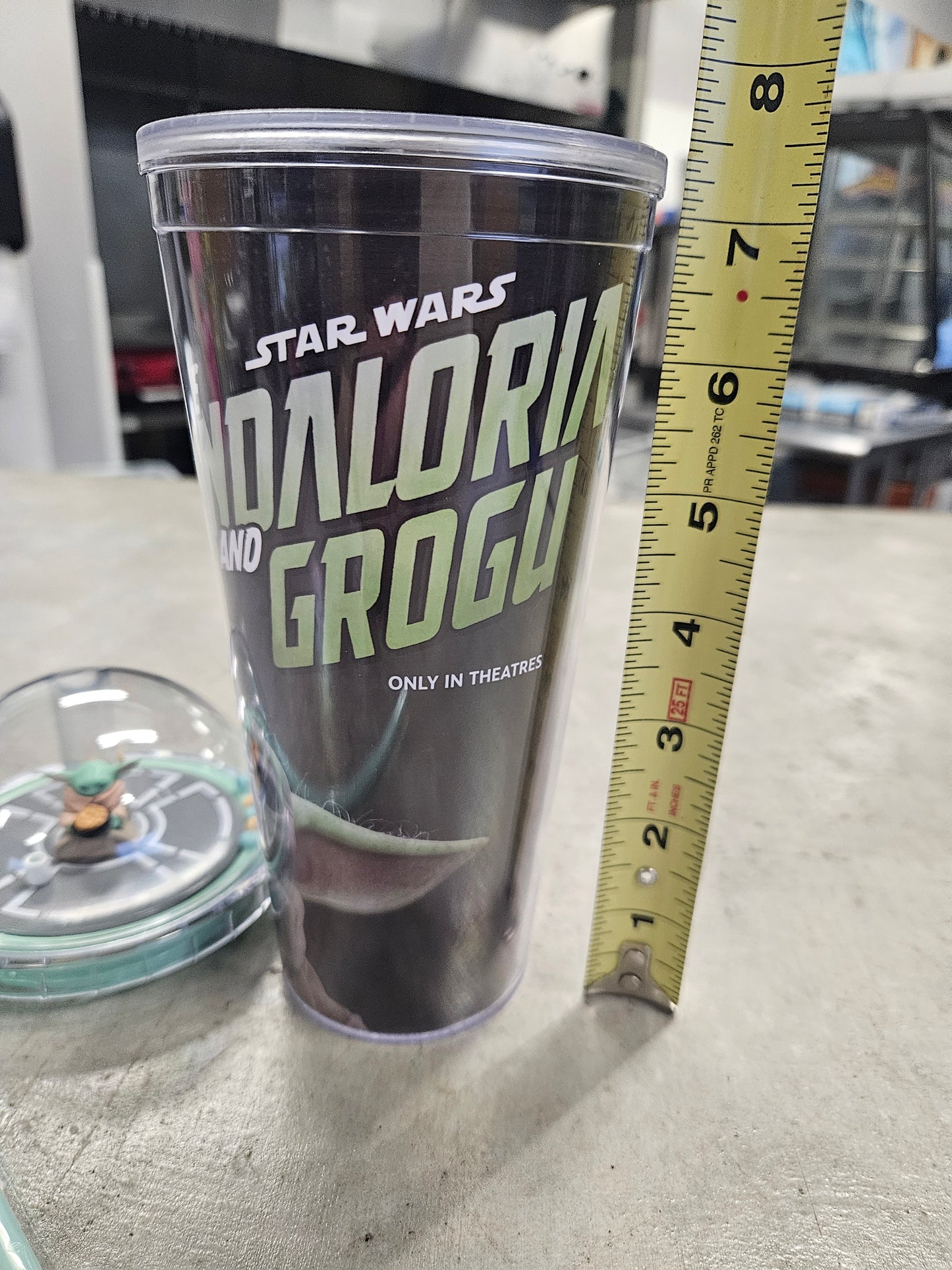 NEW - Star Wars Mandalorian Grogu (2026) 20oz Insulated Cup Straw - In Hand