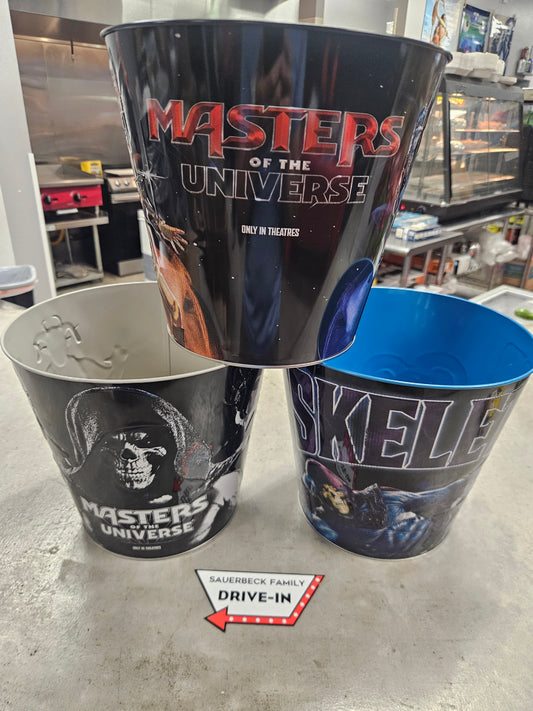 NEW! Set of 3 Masters Of The Universe 230oz Popcorn Bucket Set of 3 IN HAND 2026