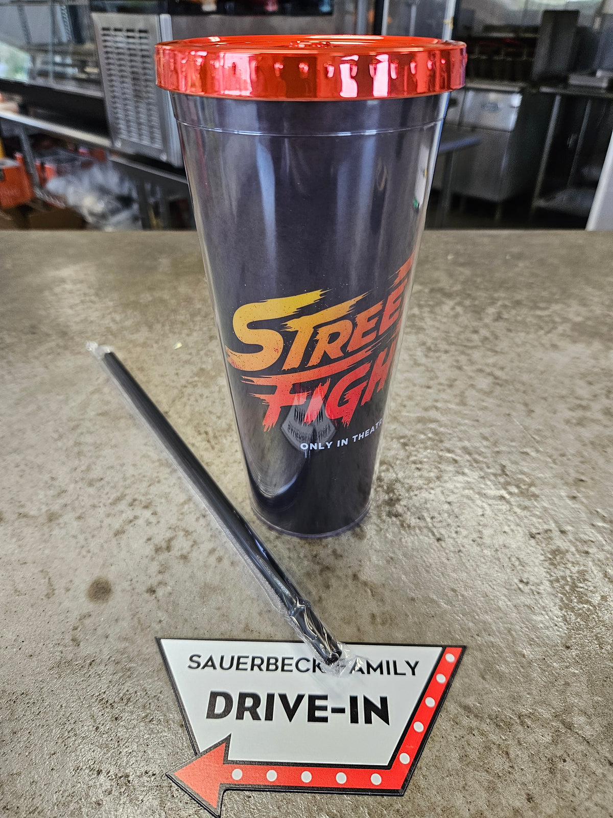 Street Fighter 2026 Movie Plastic Double Wall Cup HP KO Bar