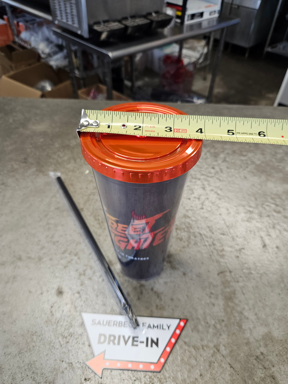 Street Fighter 2026 Movie Plastic Double Wall Cup HP KO Bar
