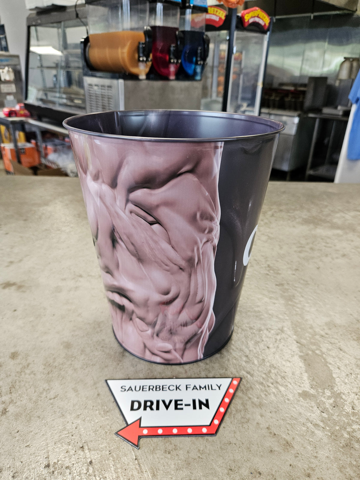 Clayface 2026 Movie Metal Popcorn Bucket Tin