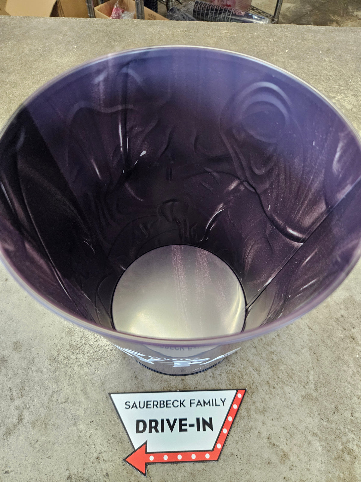Clayface 2026 Movie Metal Popcorn Bucket Tin