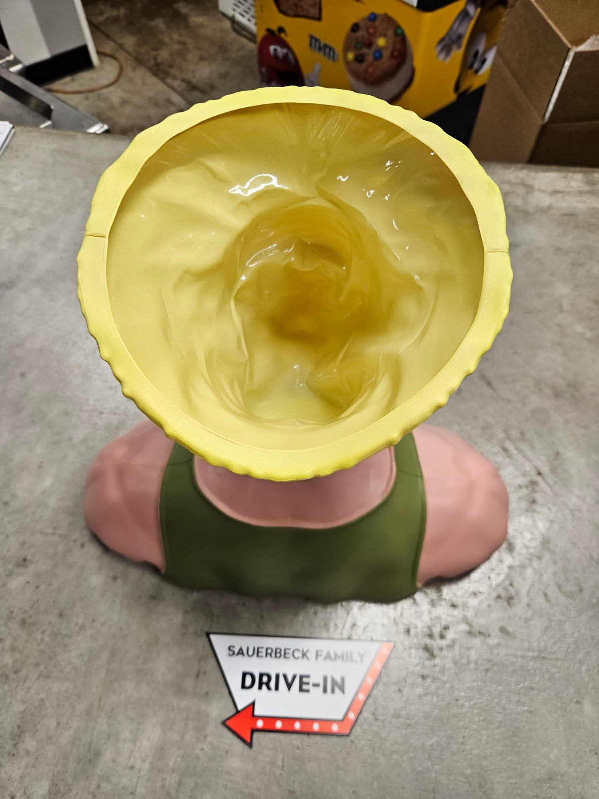 Street Fighter 2026 Movie Guile Bust / Head Popcorn Buket