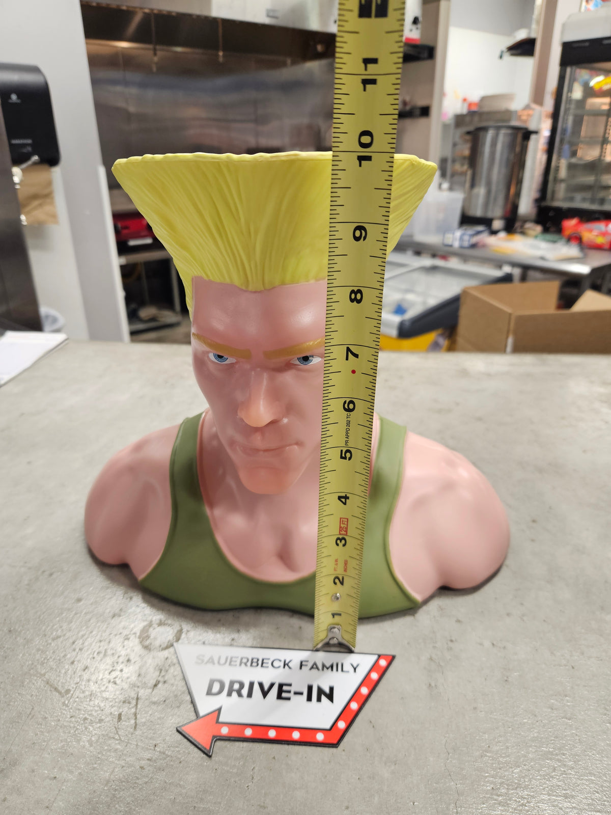 Street Fighter 2026 Movie Guile Bust / Head Popcorn Buket