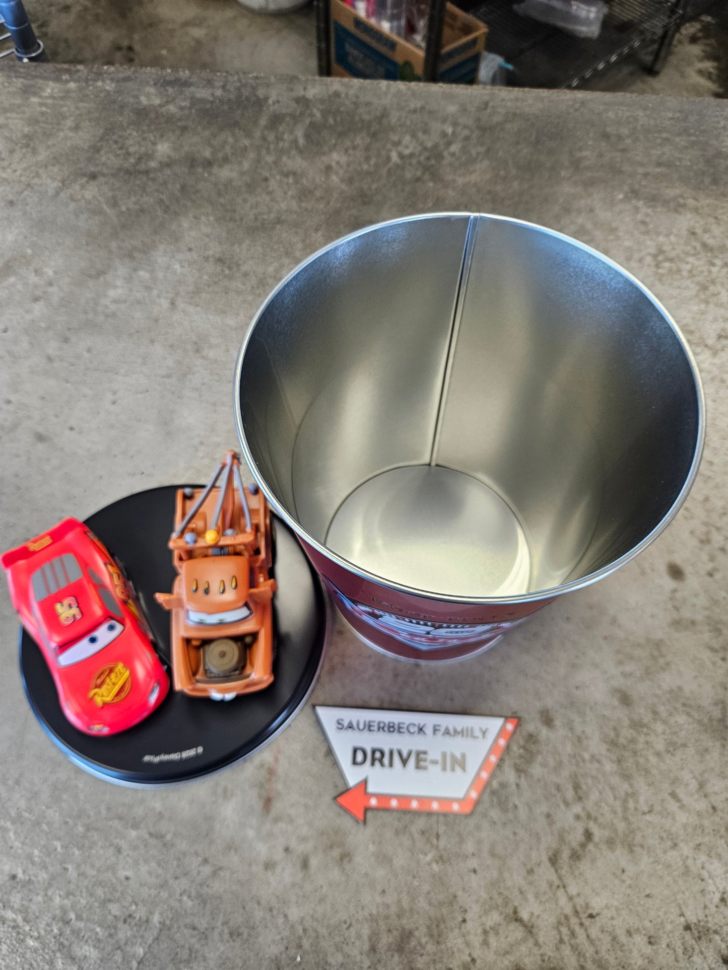 Cars 20th Anniversary SET Popcorn Bucket AND Cup - 2026