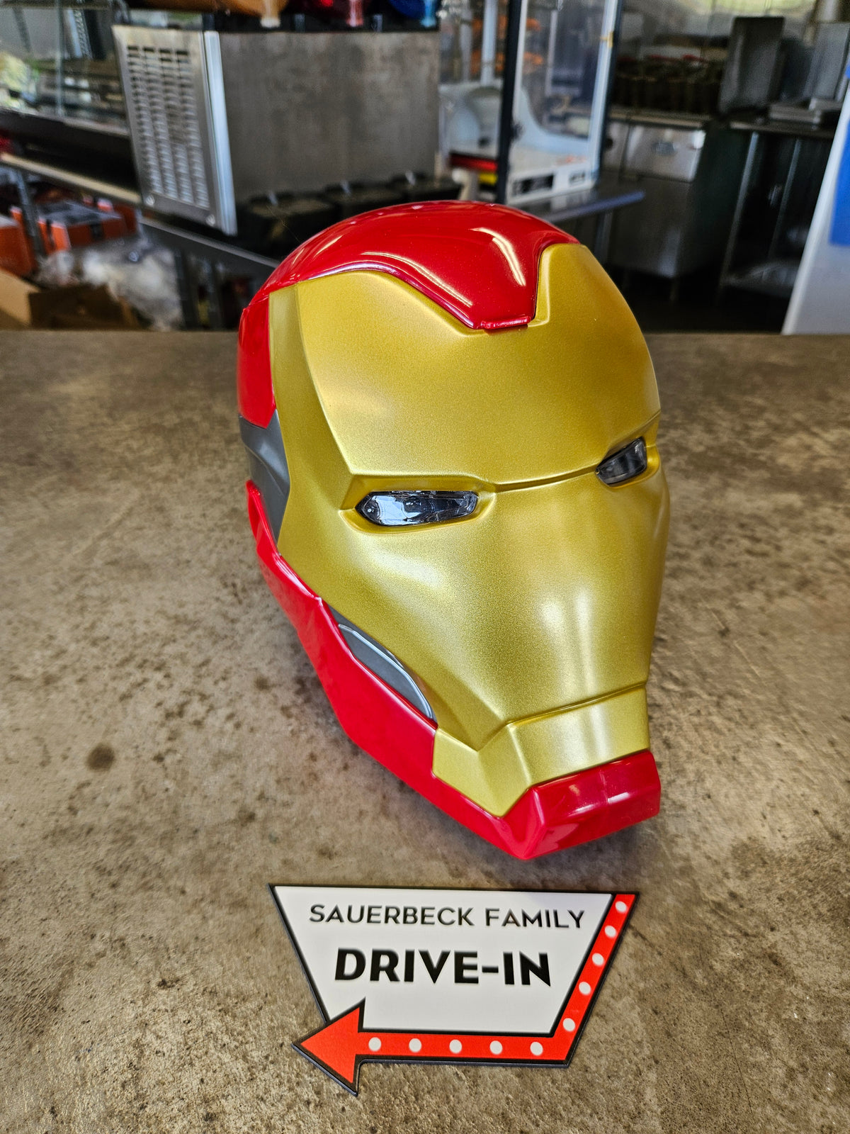 Iron Man Helmet Popcorn Bucket - Avengers Endgame 2026 Encore NEW