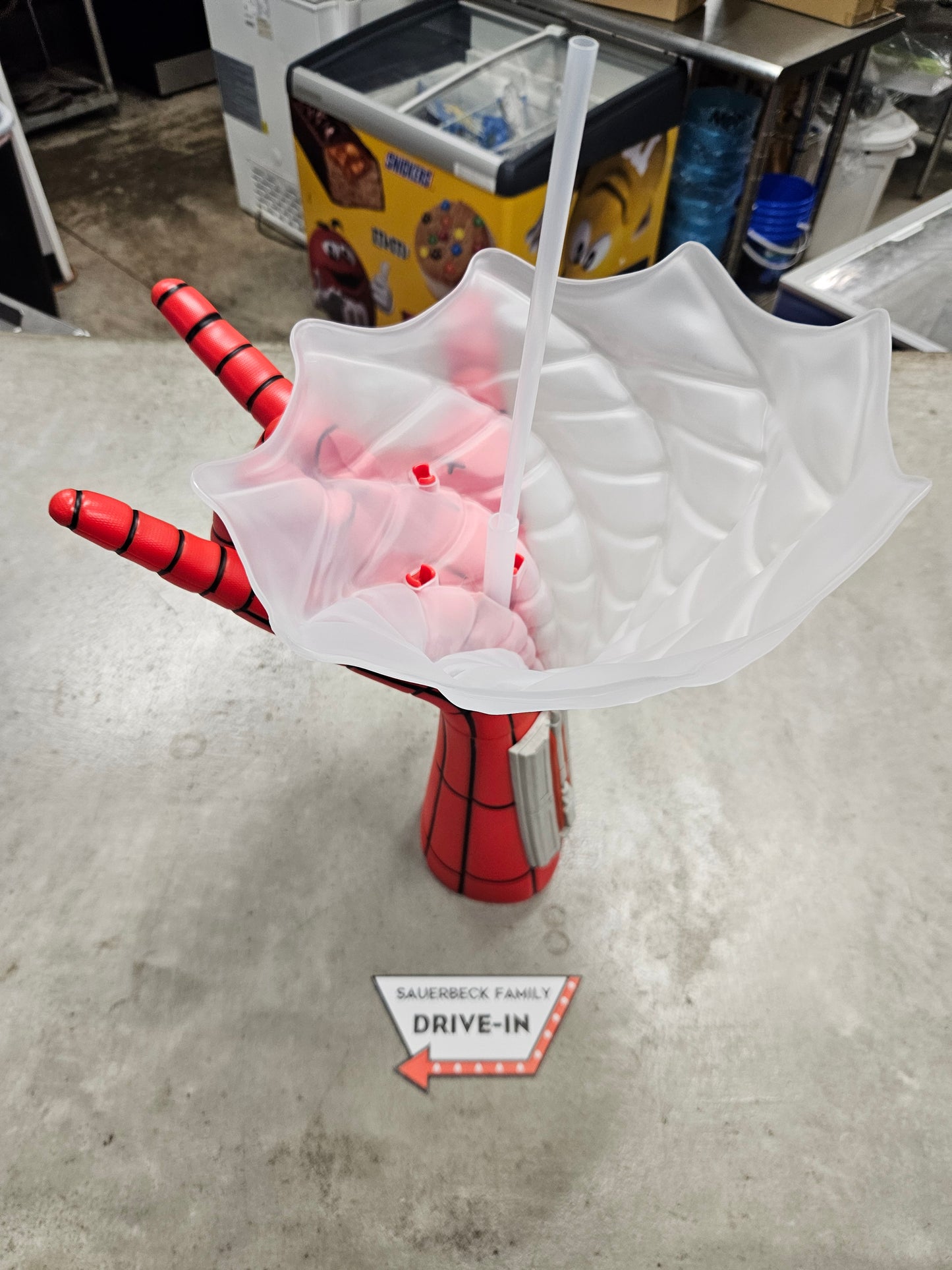 Spider-Man Brand New Day Web Hand Drink & Popcorn Bucket IN HAND 2026