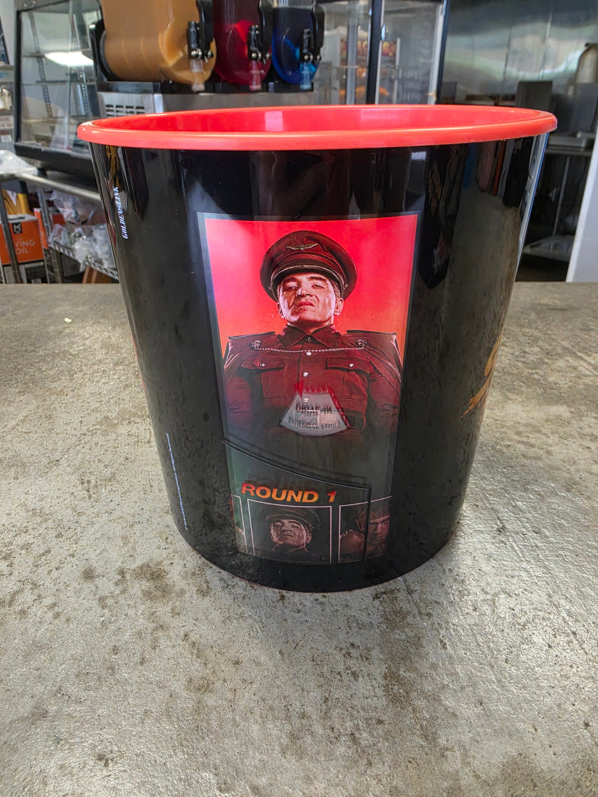Street Fighter 2026 Movie Player Select Spinning Plastic Popcorn Bucket