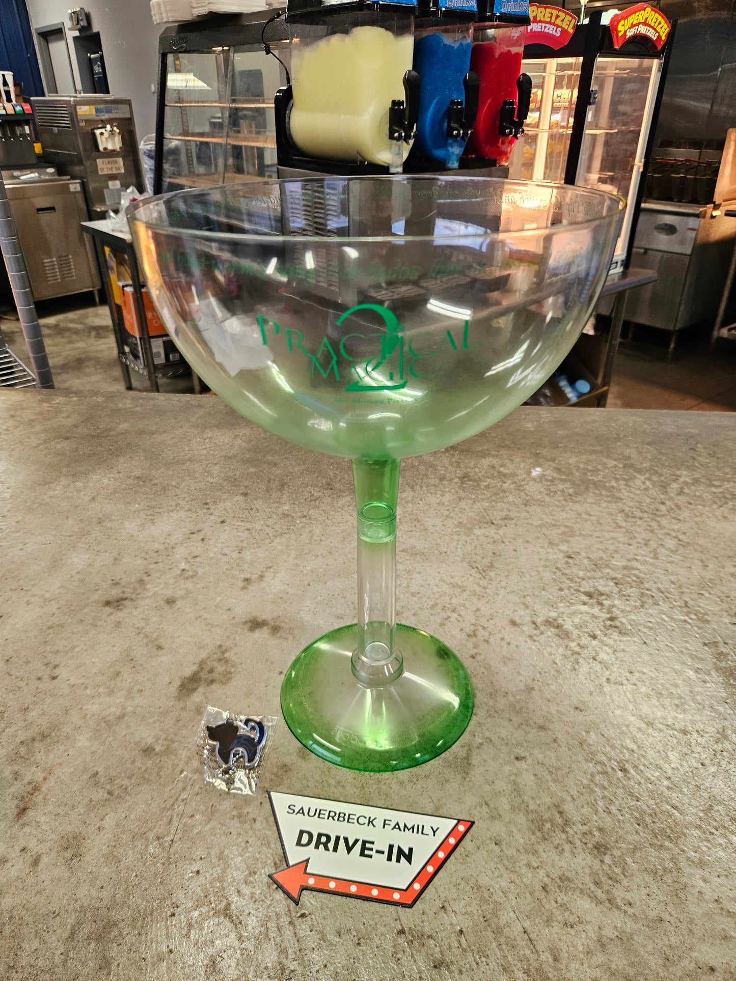 Practical Magic 2 - Margarita Glass Popcorn Bucket IN HAND 2026