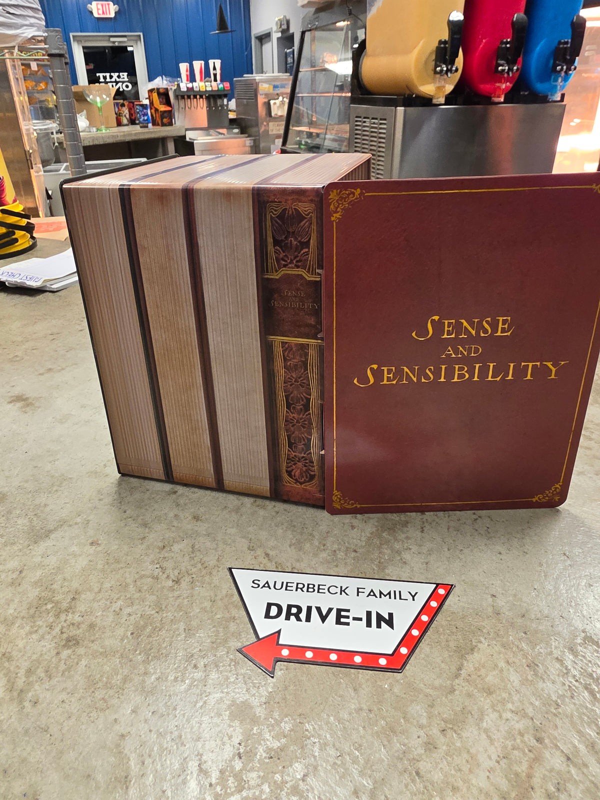 Sense and Sensibility Movie 2026 - BOOK STACK Popcorn Bucket- NEW IN HAND