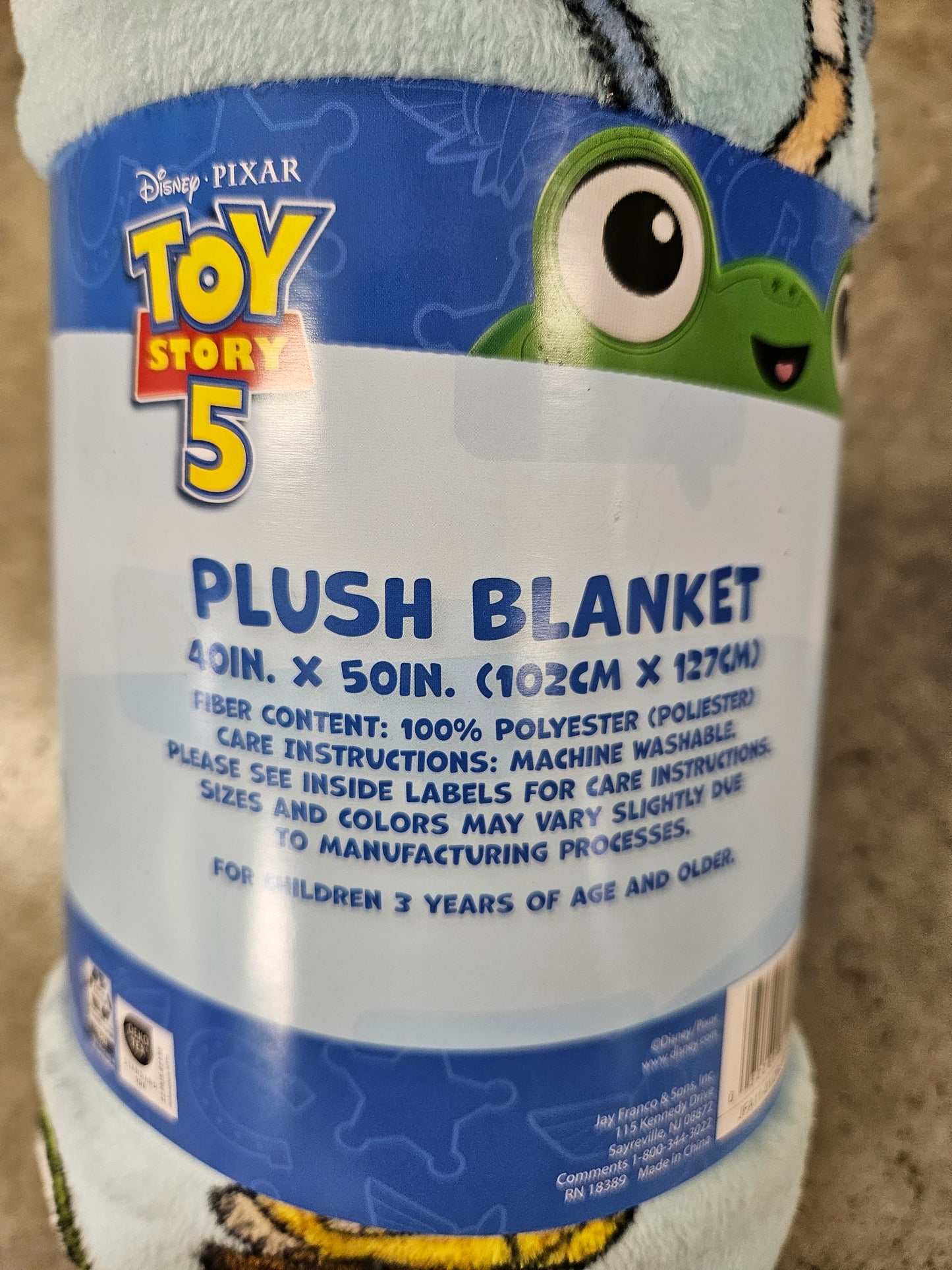 NEW! Toy Story 5 Blanket Throw IN HAND 2026 40"x50"