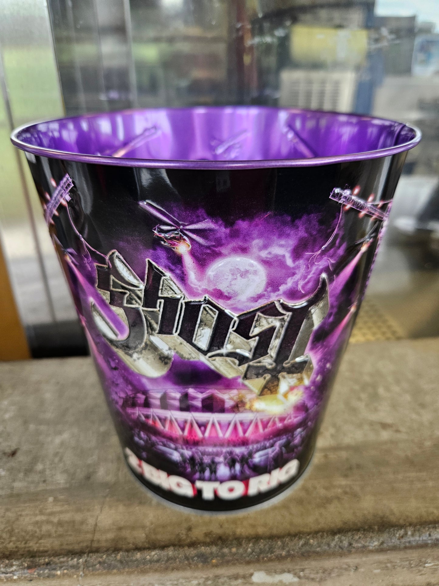 GHOST 2 Big To Rig Metal Popcorn Bucket Tin - 2026 -Metal