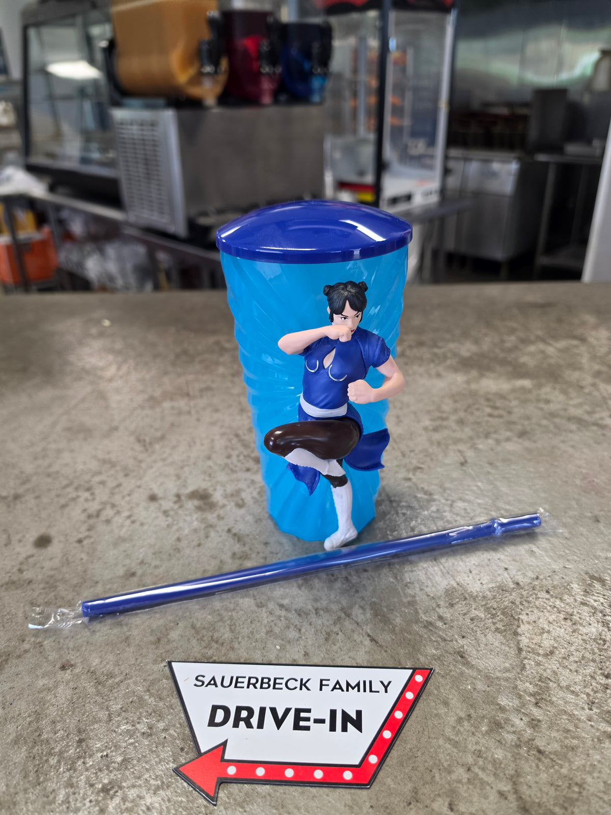 Street Fighter 2026 Movie Chun Li Kick Collectible Cup