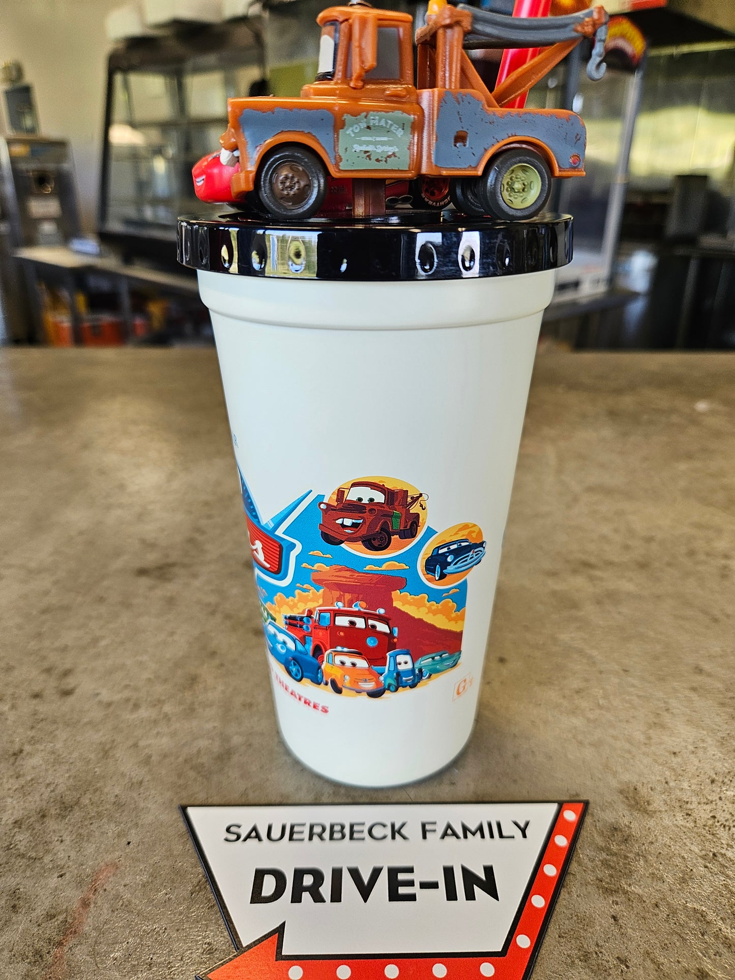 Cars 20th Anniversary Stainless Steel Cup with Figure Lid - 2026