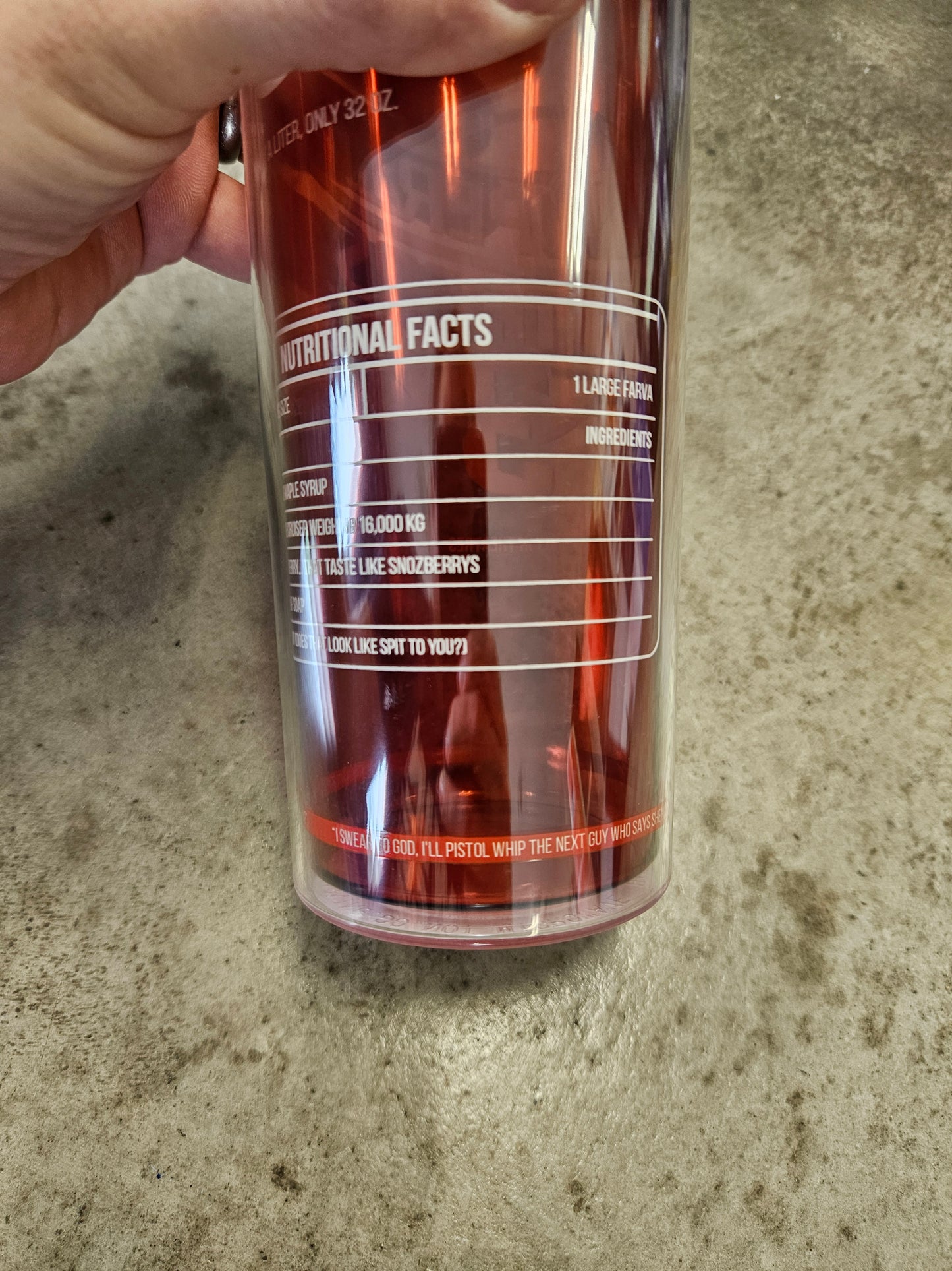 Super Troopers 3 Liter O Cola Cup Lid Straw - NEW 2026 32oz