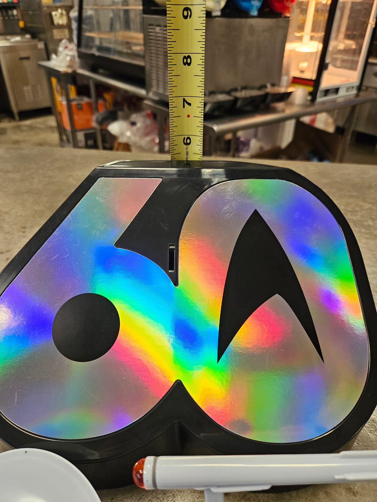 Star Trek Enterprise Popcorn Bucket 60th Anniversary IN HAND 2026