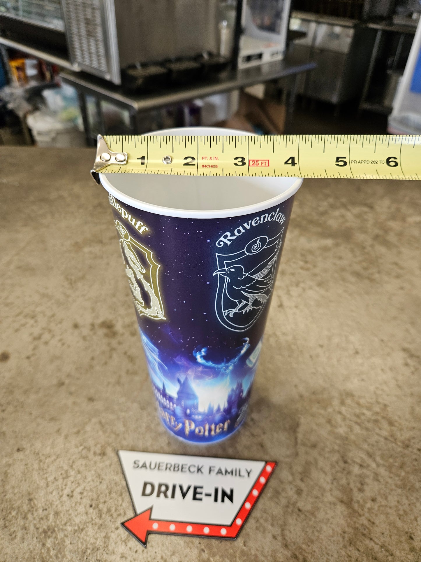 Harry Potter 25th Anniversary 44oz Plastic Cup Set of 10 (white inside)