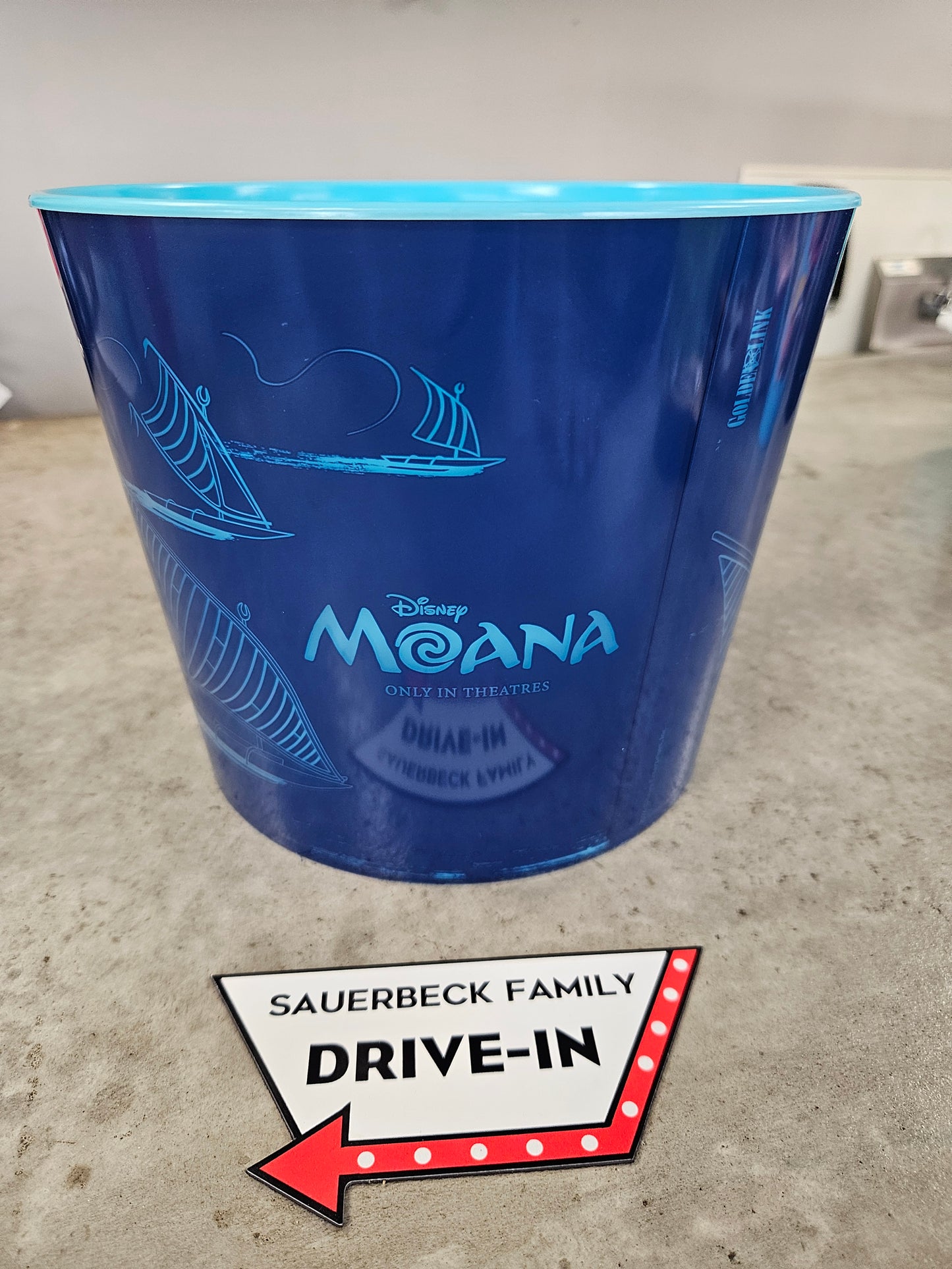 NEW! Moana (2026) Ancestor Boats LED Popcorn Bucket IN HAND