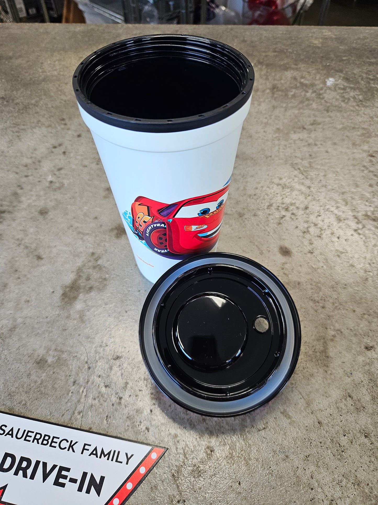 Cars 20th Anniversary Stainless Steel Cup with Figure Lid - 2026
