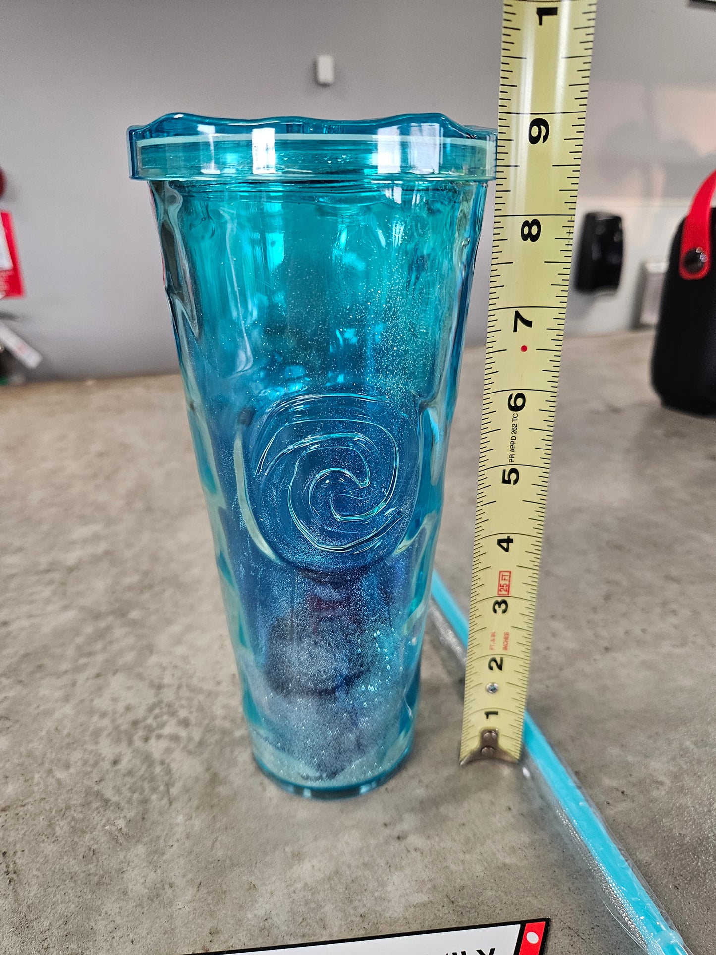 Moana (2026) Live Action - Glitter Sand Double Wall Cup with lid and straw