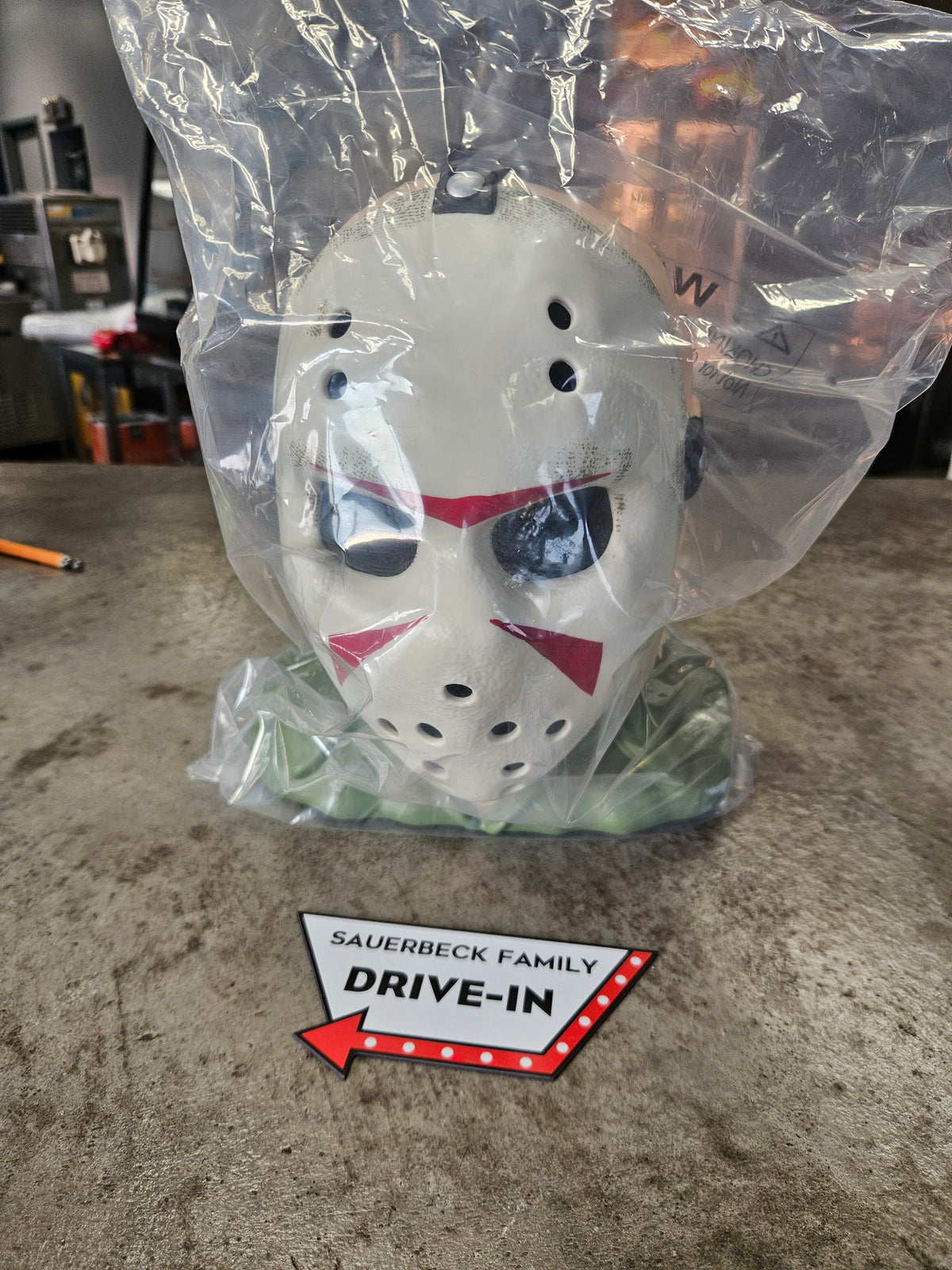 Jason Voorhees Popcorn Head - Mask Jason Universe Friday the 13th