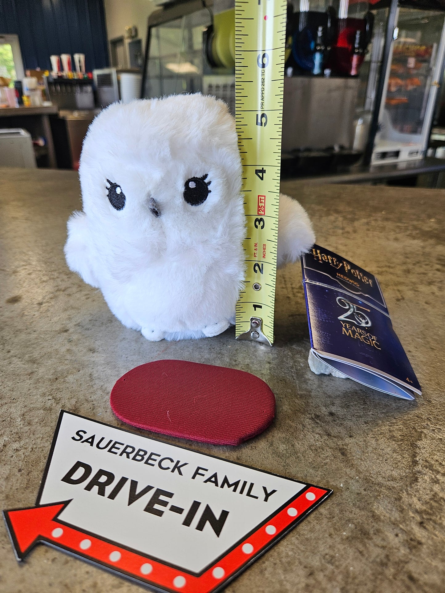 Hedwig Shoulder Pal - Harry Potter 25th Anniv 25 Years of Magic