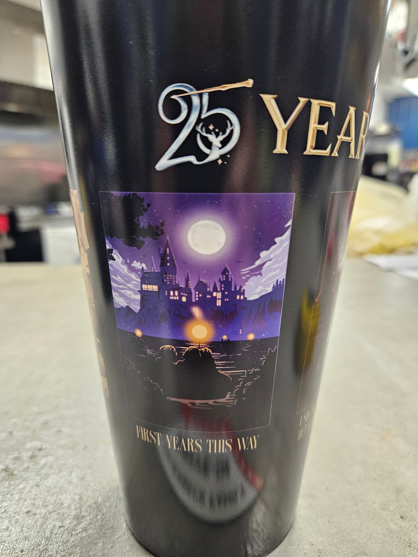 Harry Potter 25th Anniversary 44oz Plastic Cup Set of 3