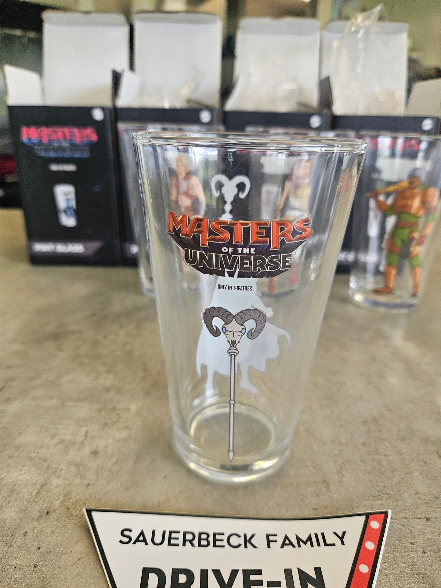 Masters of The Universe Pint Glasses - Set of 4 - Glass