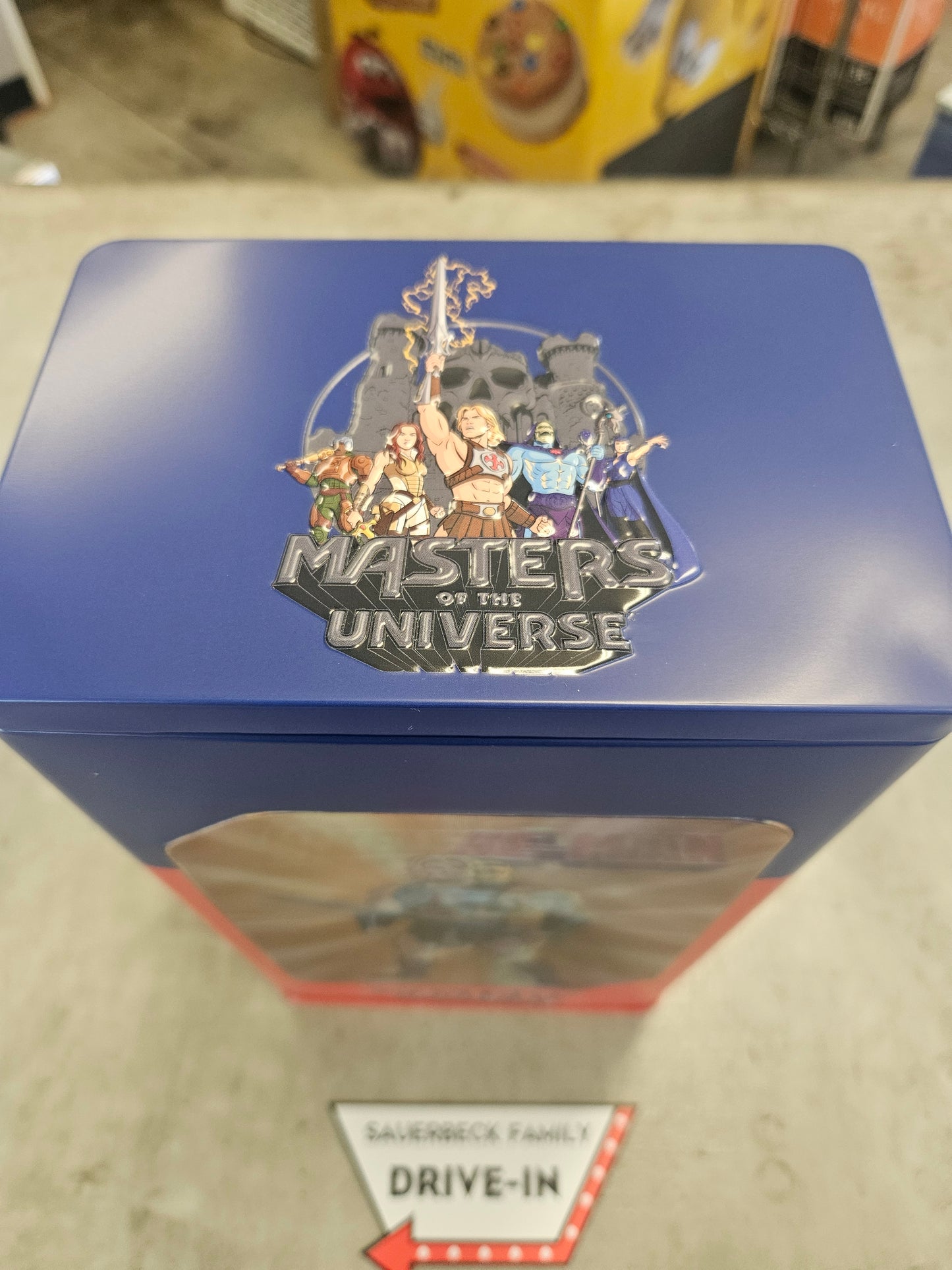 NEW! Masters Of The Universe He-Man Toy Box Popcorn Bucket IN HAND 2026 Heman
