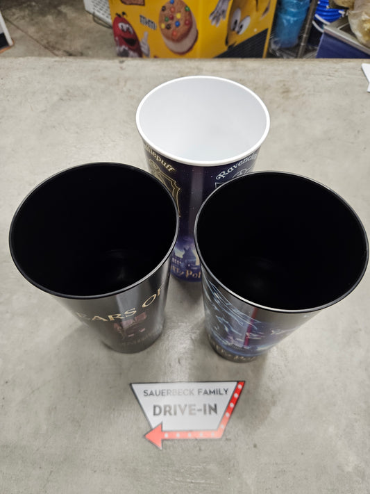 Harry Potter 25th Anniversary 44oz Plastic Cup Set of 3