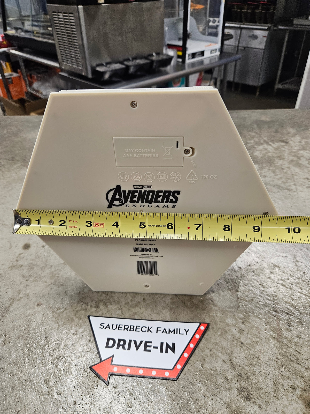 Infinity Stone Gauntlet Popcorn Bucket - Avengers Endgame 2026 Encore NEW Gauntlet