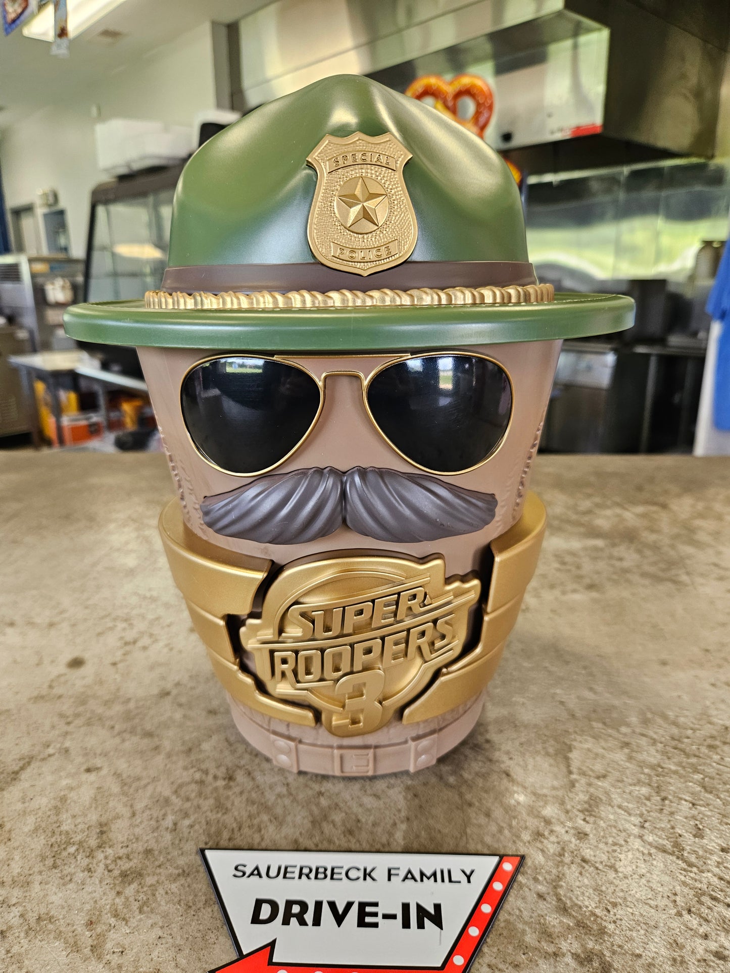 Super Troopers 3 Popcorn Bucket w/ Lid NEW 2026