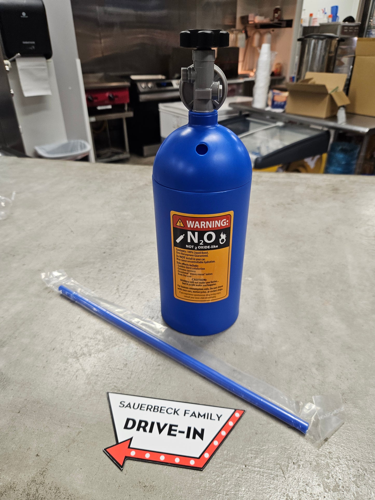 Fast and Furious 25th Anniv Nitrous Drink Bottle Nitro