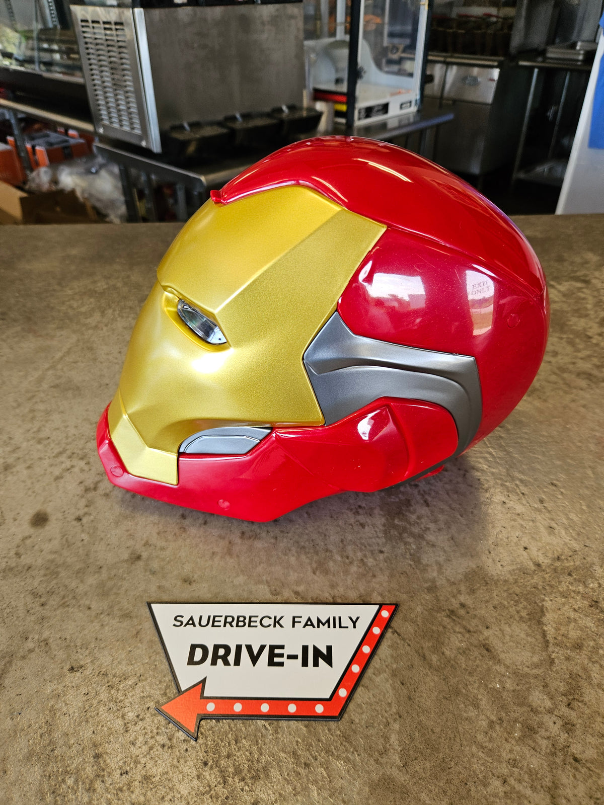 Iron Man Helmet Popcorn Bucket - Avengers Endgame 2026 Encore NEW