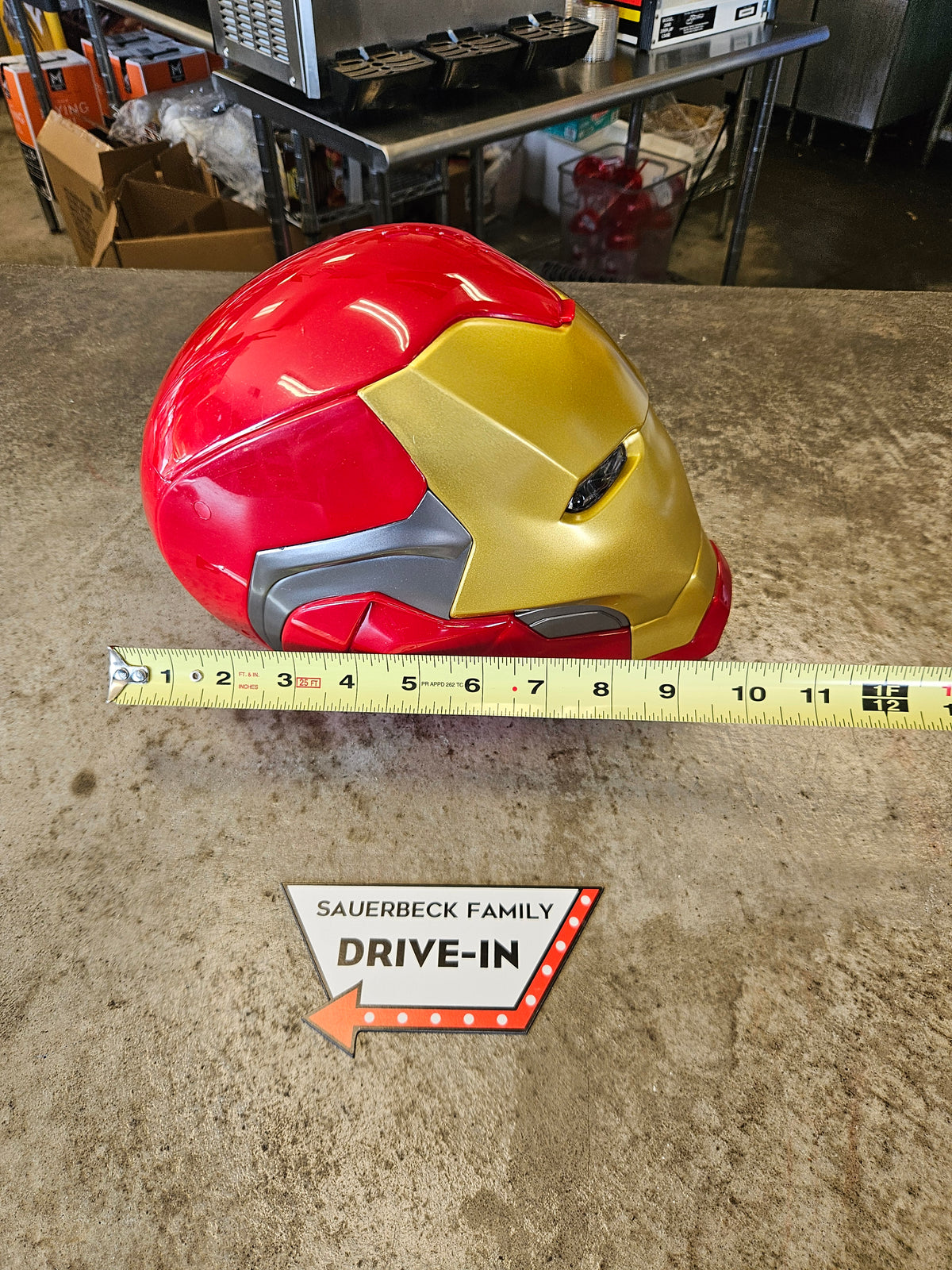 Iron Man Helmet Popcorn Bucket - Avengers Endgame 2026 Encore NEW