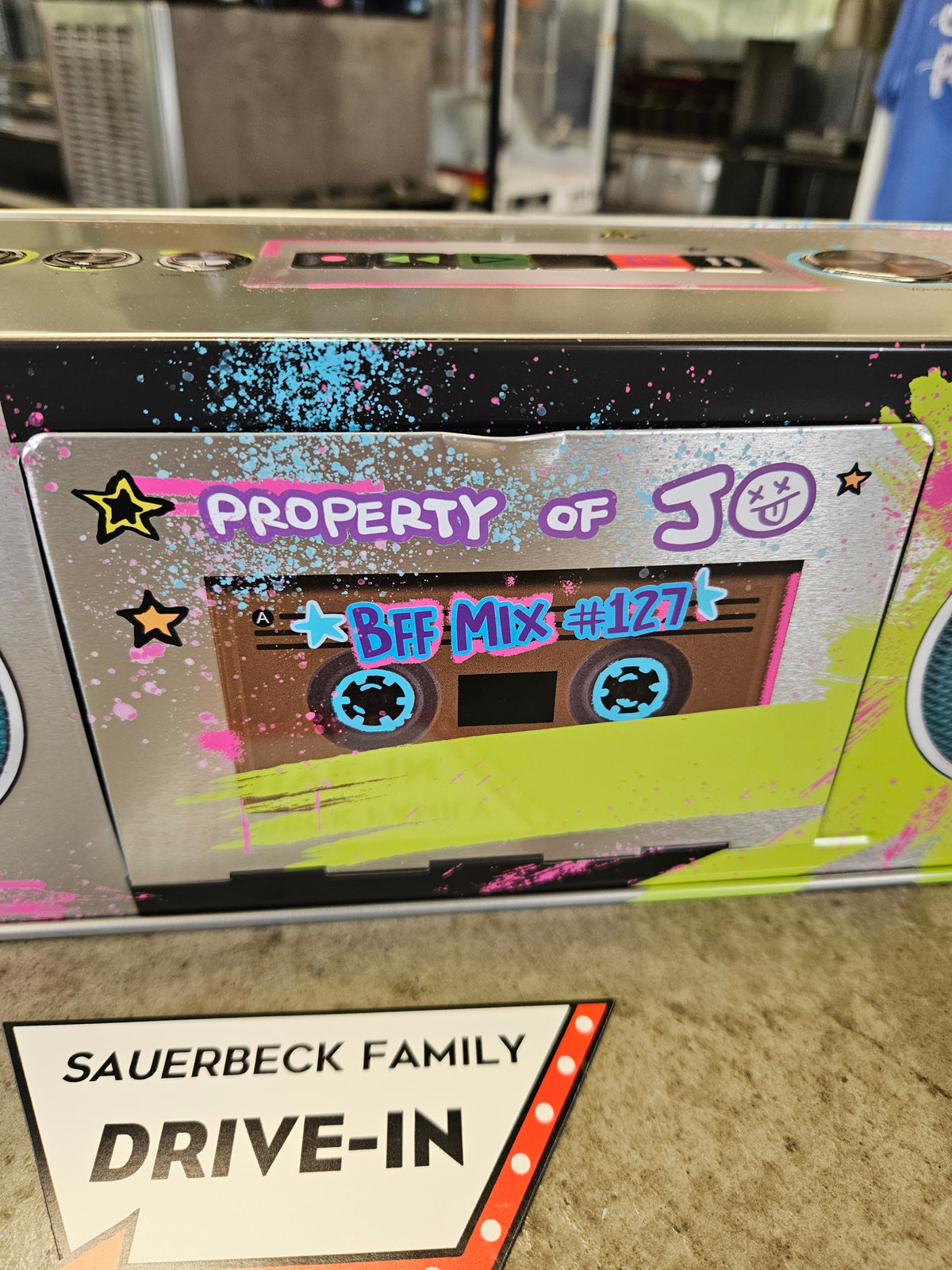 Forgotten Island Boombox Popcorn Bucket IN HAND 2026