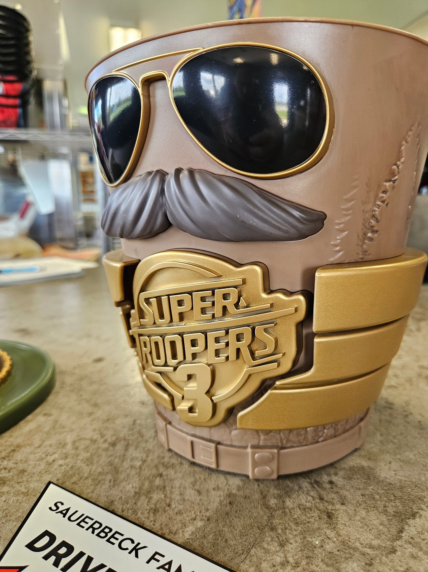 Super Troopers 3 Popcorn Bucket w/ Lid NEW 2026