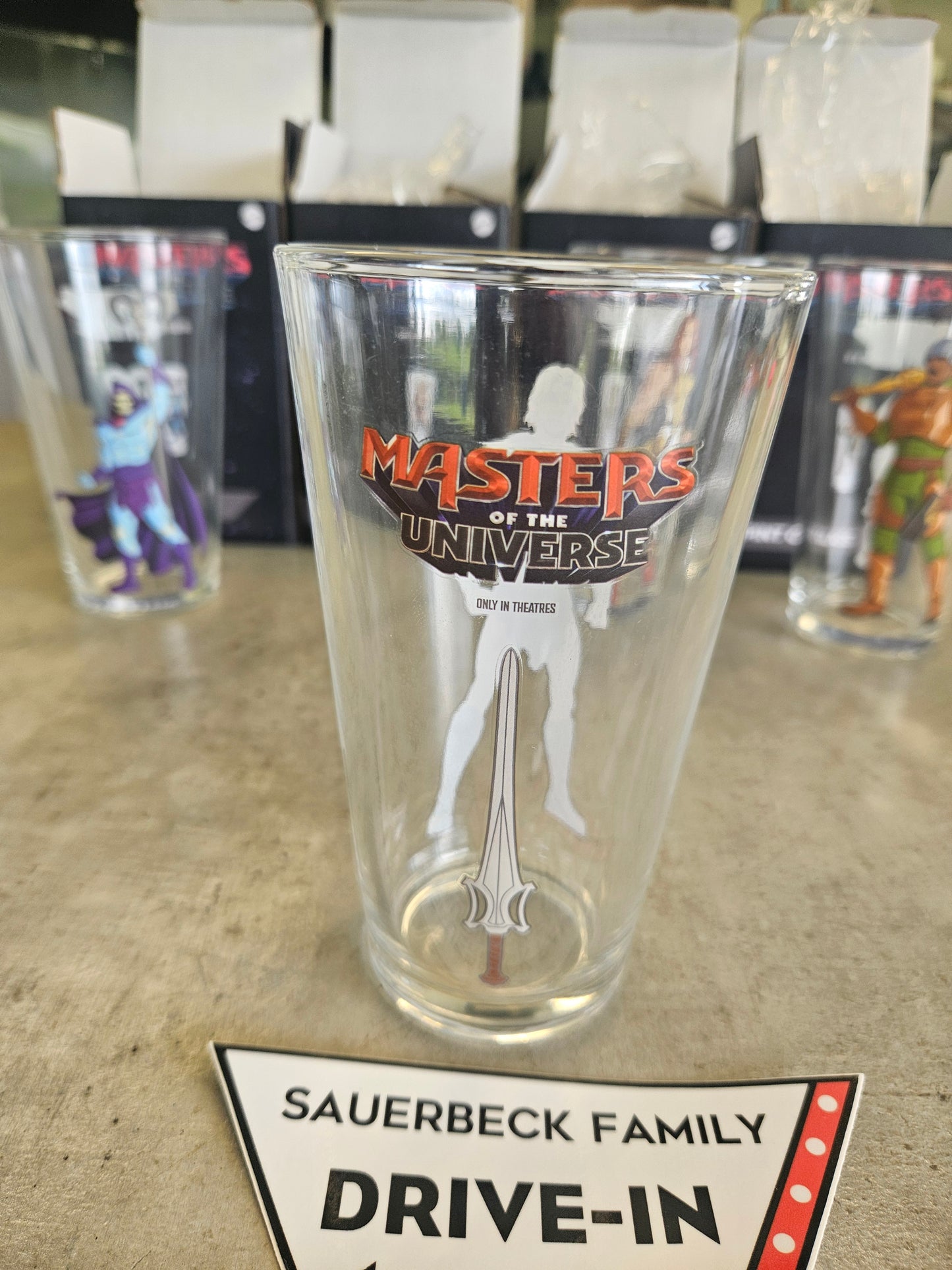 Masters of The Universe Pint Glasses - Set of 4 - Glass