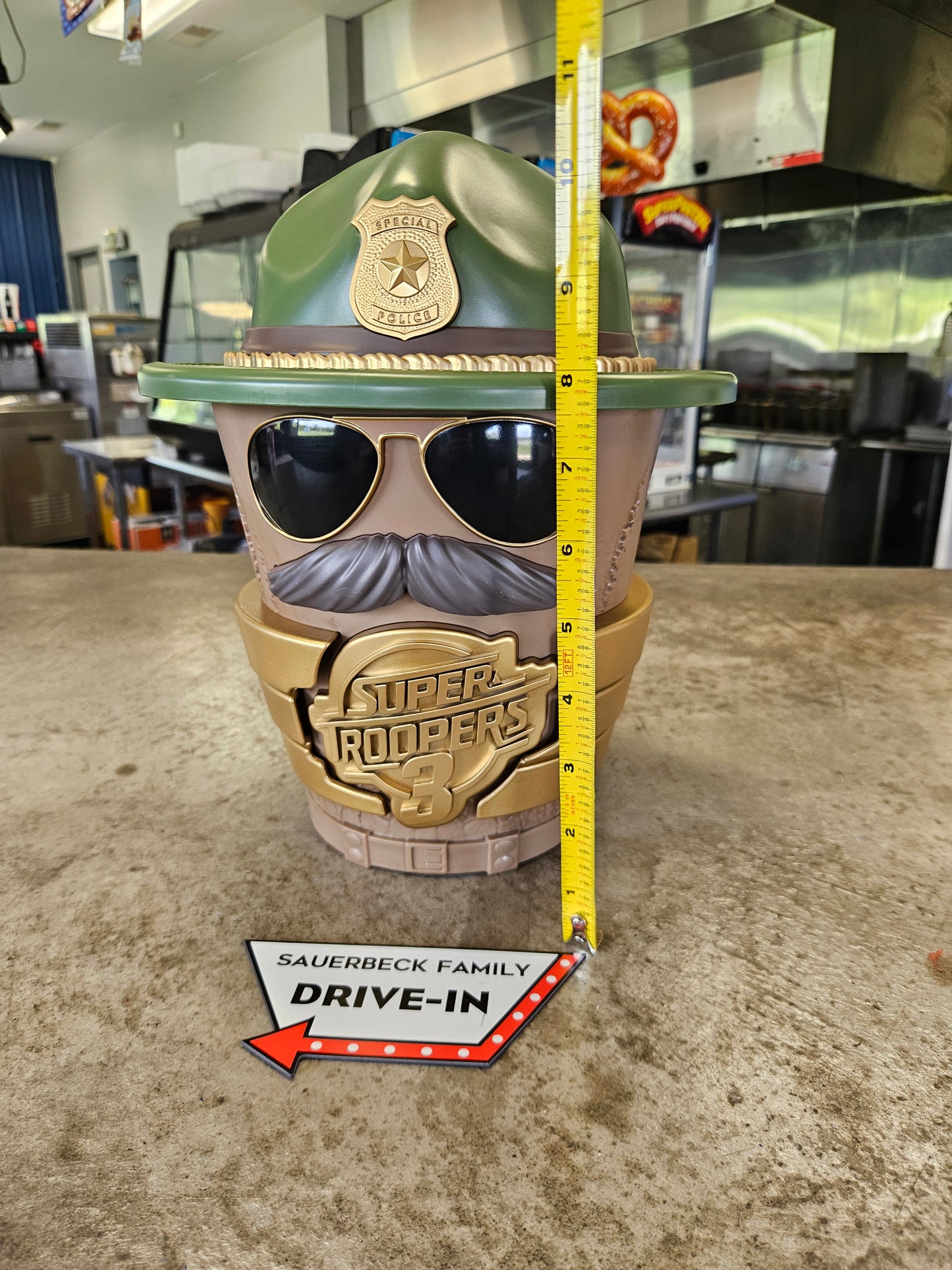 Super Troopers 3 Popcorn Bucket w/ Lid NEW 2026